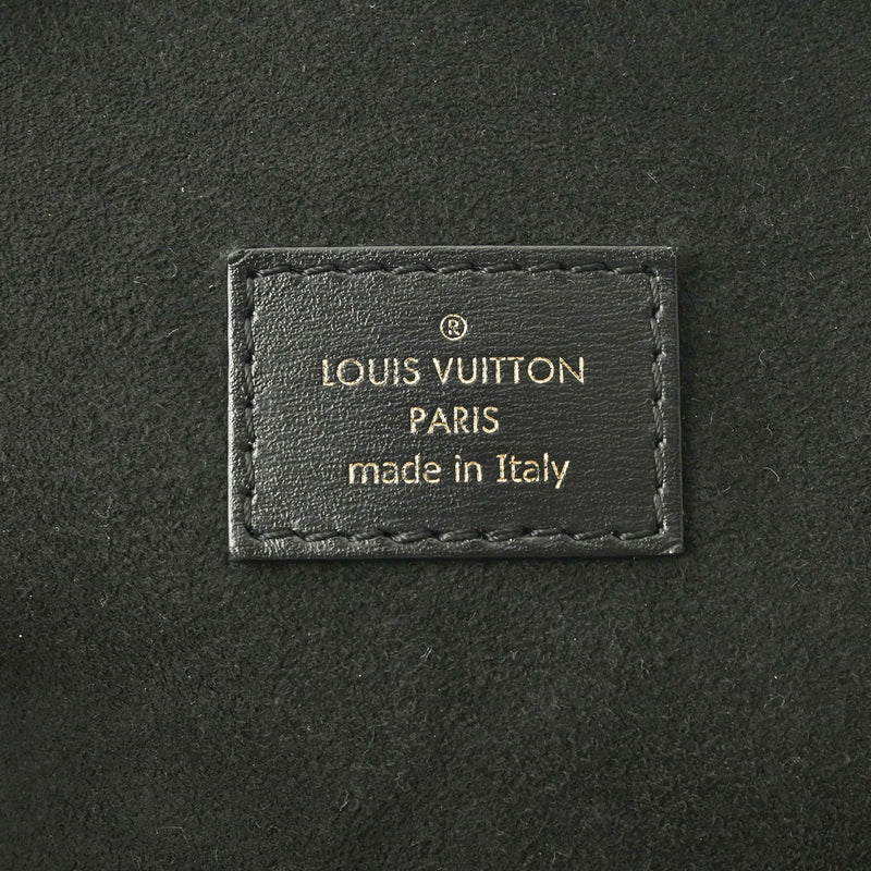 LOUIS VUITTON ルイヴィトン モノグラム インク ヴァニティ PM 2WAY 黒 M57118 レディース レザー ハンドバッグ Aランク 中古 銀蔵