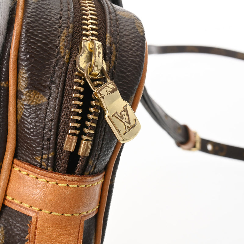 LOUIS VUITTON ルイヴィトン モノグラム ポシェット マルリーバンドリエール ブラウン M51828 レディース モノグラムキャンバス ショルダーバッグ Bランク 中古 銀蔵