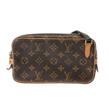 LOUIS VUITTON ルイヴィトン モノグラム ポシェット マルリーバンドリエール ブラウン M51828 レディース モノグラムキャンバス ショルダーバッグ Bランク 中古 銀蔵