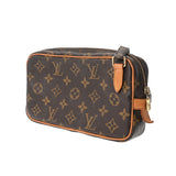 LOUIS VUITTON ルイヴィトン モノグラム ポシェット マルリーバンドリエール ブラウン M51828 レディース モノグラムキャンバス ショルダーバッグ Bランク 中古 銀蔵
