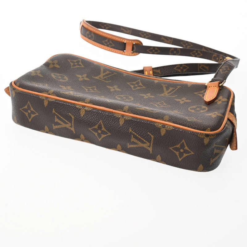 LOUIS VUITTON ルイヴィトン モノグラム ポシェット マルリーバンドリエール ブラウン M51828 レディース モノグラムキャンバス ショルダーバッグ Bランク 中古 銀蔵