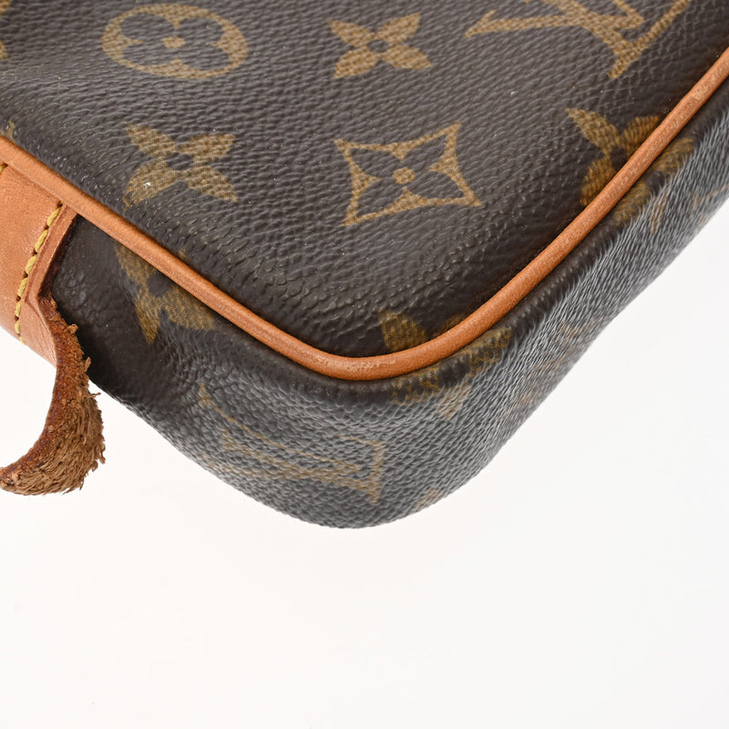 LOUIS VUITTON ルイヴィトン モノグラム ポシェット マルリーバンドリエール ブラウン M51828 レディース モノグラムキャンバス ショルダーバッグ Bランク 中古 銀蔵