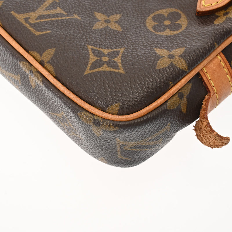 LOUIS VUITTON ルイヴィトン モノグラム ポシェット マルリーバンドリエール ブラウン M51828 レディース モノグラムキャンバス ショルダーバッグ Bランク 中古 銀蔵