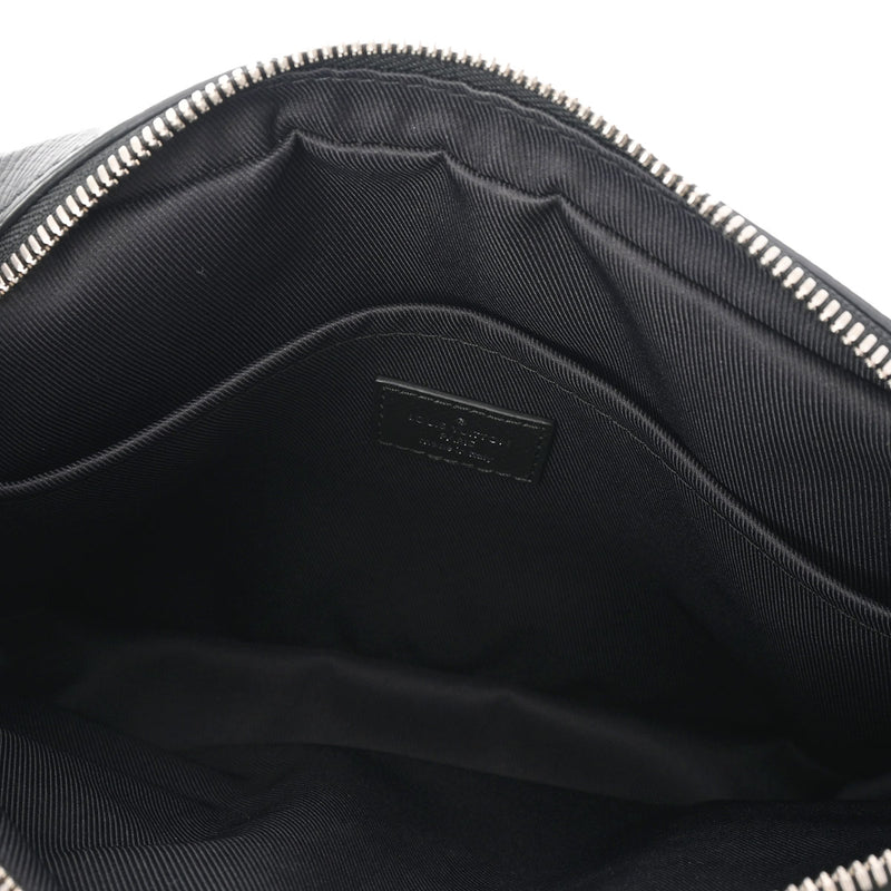 LOUIS VUITTON ルイヴィトン タイガ アウトドアメッセンジャー PM ノワール M33435 メンズ レザー ショルダーバッグ Aランク 中古 銀蔵