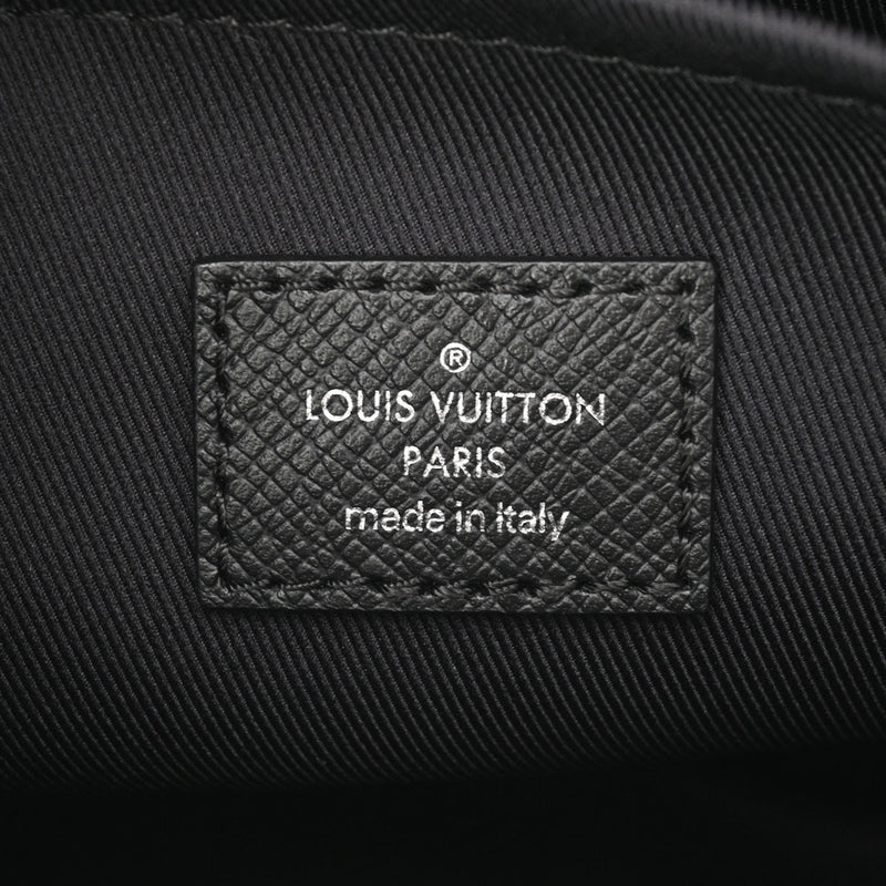 LOUIS VUITTON ルイヴィトン タイガ アウトドアメッセンジャー PM ノワール M33435 メンズ レザー ショルダーバッグ Aランク 中古 銀蔵