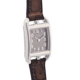 エルメス ケープコッド ドゥブルトゥール CC1.210 ブラック レディース 腕時計 クォーツ 中古 銀蔵