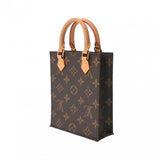 LOUIS VUITTON ルイヴィトン モノグラム プティット サックプラ 旧型 ブラウン M69442 レディース モノグラムキャンバス ハンドバッグ Aランク 中古 銀蔵