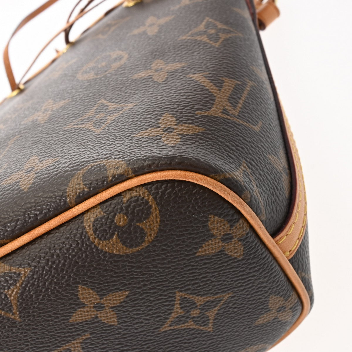新品同様 ルイ ヴィトン LOUIS VUITTON モノグラム ナノ ノエ ショルダー バッグ ブラウン M41346 VLP 90253210 ルイヴィトン ショルダーバッグ モノグラム ナノ ノエ M41346 LOUIS