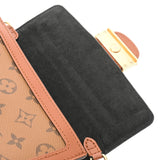 LOUIS VUITTON ルイヴィトン モノグラム バムバッグ ドーフィーヌ ブラウン M44586 レディース モノグラムキャンバス モノグラムリバースキャンバス ボディバッグ Aランク 中古 銀蔵