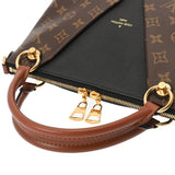 LOUIS VUITTON ルイヴィトン モノグラム Vトート BB 2WAY ノワール M43976 レディース レザー モノグラムキャンバス ハンドバッグ ABランク 中古 銀蔵