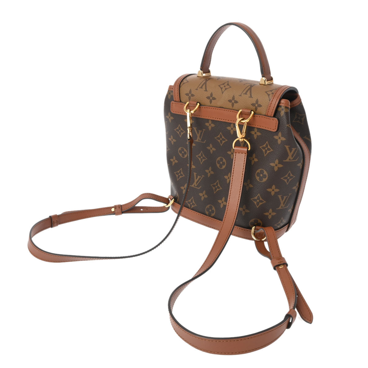 ルイヴィトン リュック・デイパック モノグラムリバース ドーフィーヌ ルイヴィトンドーフィーヌ バックパック 43013 ブラウン レディース