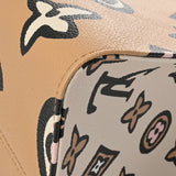 LOUIS VUITTON ルイヴィトン モノグラム ワイルドアットハート オンザゴー GM 2WAYトート アリゾナベージュ M45814 レディース モノグラムキャンバス ハンドバッグ Aランク 中古 銀蔵