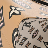 LOUIS VUITTON ルイヴィトン モノグラム ワイルドアットハート オンザゴー GM 2WAYトート アリゾナベージュ M45814 レディース モノグラムキャンバス ハンドバッグ Aランク 中古 銀蔵