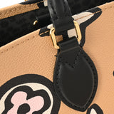 LOUIS VUITTON ルイヴィトン モノグラム ワイルドアットハート オンザゴー GM 2WAYトート アリゾナベージュ M45814 レディース モノグラムキャンバス ハンドバッグ Aランク 中古 銀蔵