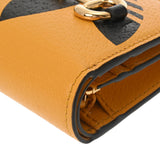 GUCCI グッチ アディダスコラボ ホースビット ショルダーウォレット イエロー/黒 702248 レディース レザー 二つ折り財布 未使用 銀蔵