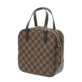 LOUIS VUITTON ルイヴィトン ダミエ スポンティーニ 2WAY SPオーダー ブラウン N48021 ユニセックス ダミエキャンバス ハンドバッグ Aランク 中古 銀蔵