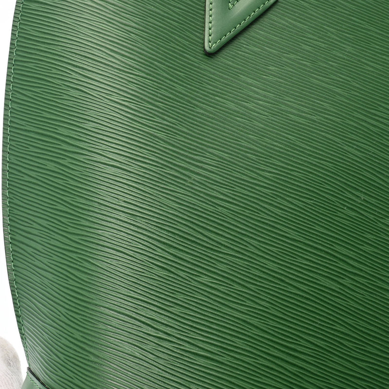 LOUIS VUITTON ルイヴィトン エピ サンジャック ショッピング ポワニエロング ボルネオグリーン M52334 レディース エピレザー ショルダーバッグ Aランク 中古 銀蔵