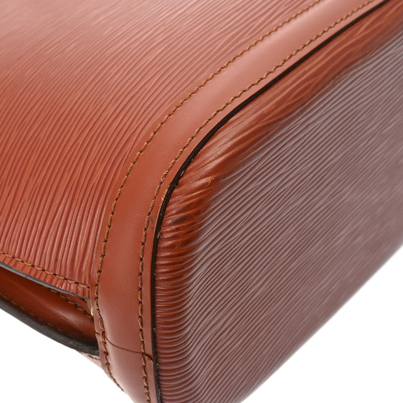 LOUIS VUITTON ルイヴィトン エピ リュサック ケニアンブラウン M52283 ユニセックス エピレザー ショルダーバッグ ABランク 中古 銀蔵
