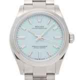 ロレックス オイスターパーペチュアル 31 277200 6J-(ランダム 8桁) ターコイズブルー ボーイズ 腕時計 自動巻き 中古 銀蔵