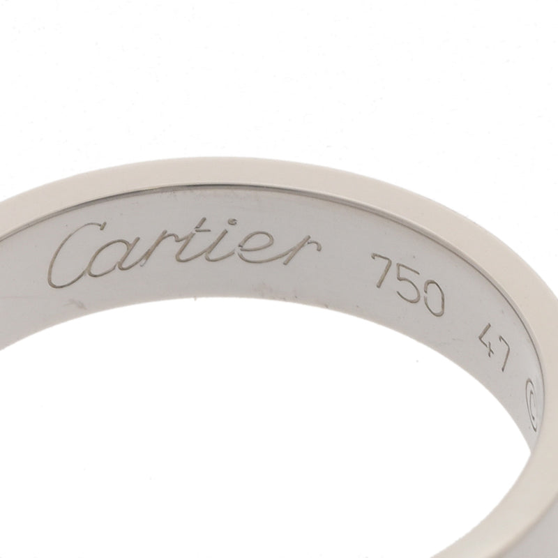 CARTIER カルティエ ミニラブリング #47 - 7号 レディース K18ホワイトゴールド リング・指輪 Aランク 中古 銀蔵