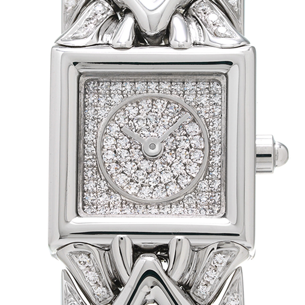 ブルガリ ミニトリカ ダイヤ文字盤 ダイヤブレスレット レディース