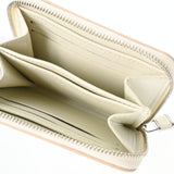 LOUIS VUITTON ルイヴィトン エキゾチックレザー ジッピーコインパース 白/ゴールド N97726 ユニセックス パイソン コインケース 新同 中古 銀蔵