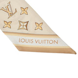 LOUIS VUITTON ルイヴィトン バンドー BB ルイゼット ゴールド M79619 レディース シルク100％ スカーフ Aランク 中古 銀蔵