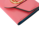 LOUIS VUITTON ルイヴィトン ポルトフォイユ LVポンヌフ コンパクト ダリア M69177 レディース スムースカーフレザー 三つ折り財布 Aランク 中古 銀蔵