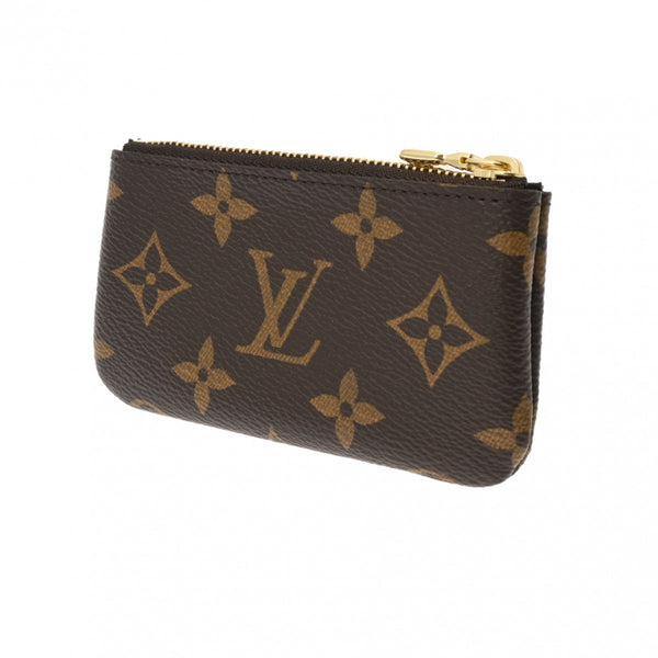 LOUIS VUITTON ルイヴィトン モノグラム ポシェットクレ  ブラウン M62650 ユニセックス モノグラムキャンバス コインケース 新同 中古 銀蔵