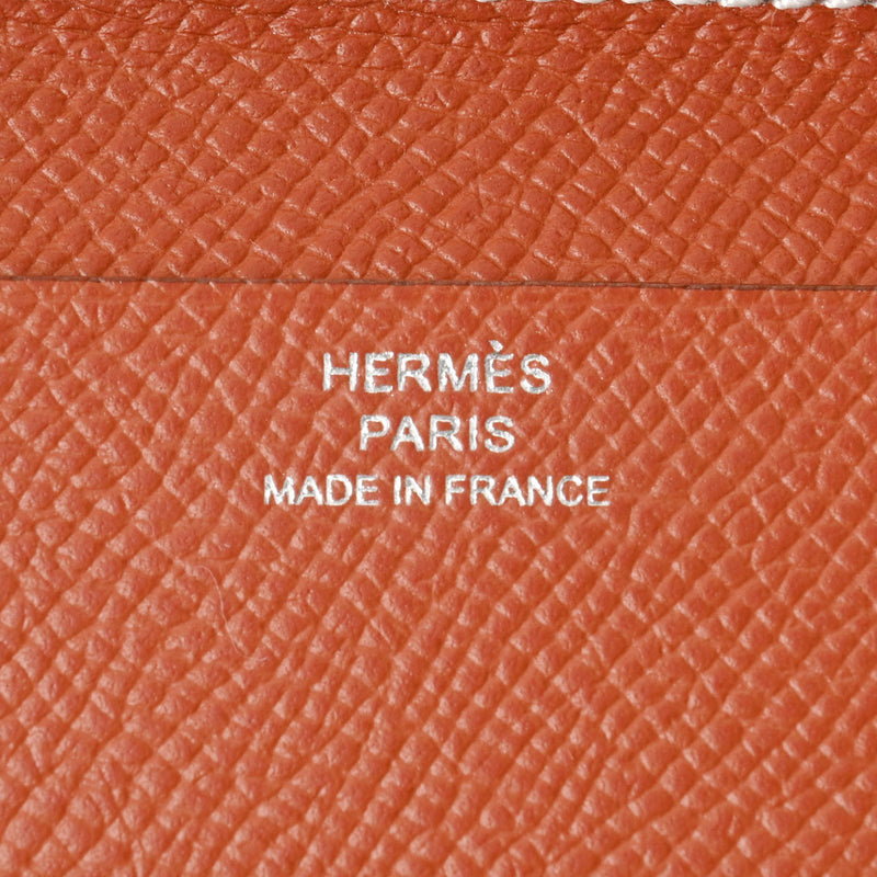 HERMES エルメス アジェンダヴィジョン ゴールド/キュイーブル パラジウム金具 - Z刻印(2021年頃) ユニセックス ヴォーエプソン 手帳カバー Aランク 中古 銀蔵