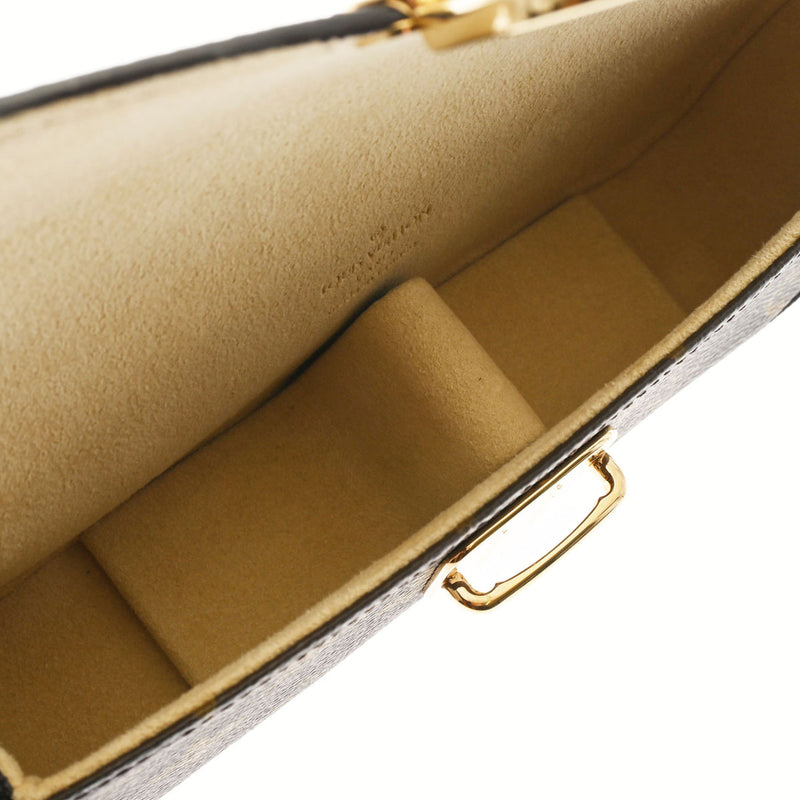 LOUIS VUITTON ルイヴィトン モノグラム ポシェットラグーン 眼鏡ケース ブラウン M60008 レディース モノグラムキャンバス ブランド小物 Aランク 中古 銀蔵