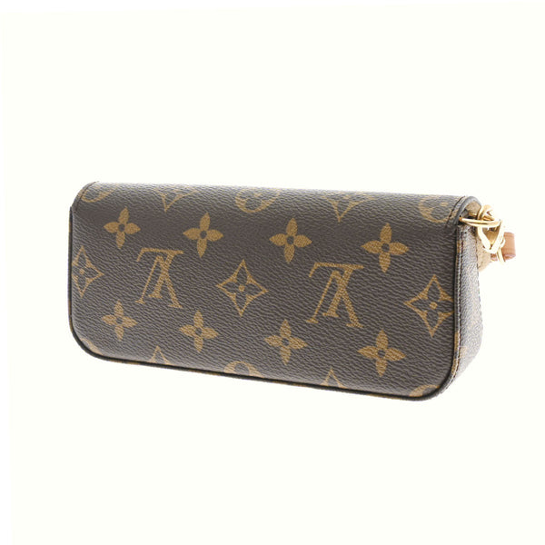 LOUIS VUITTON ルイヴィトン モノグラム ポシェットラグーン 眼鏡ケース ブラウン M60008 レディース モノグラムキャンバス ブランド小物 Aランク 中古 銀蔵