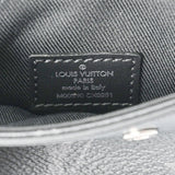 LOUIS VUITTON ルイヴィトン モノグラム ポルトクレ ミニ スティーマー 黒 M00340 レディース モノグラムエクリプスキャンバス ポーチ Aランク 中古 銀蔵