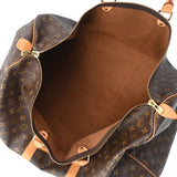 LOUIS VUITTON ルイヴィトン モノグラム キーポル 55 ブラウン M41424 ユニセックス モノグラムキャンバス ボストンバッグ ABランク 中古 銀蔵