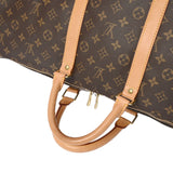 LOUIS VUITTON ルイヴィトン モノグラム キーポル 55 ブラウン M41424 ユニセックス モノグラムキャンバス ボストンバッグ ABランク 中古 銀蔵