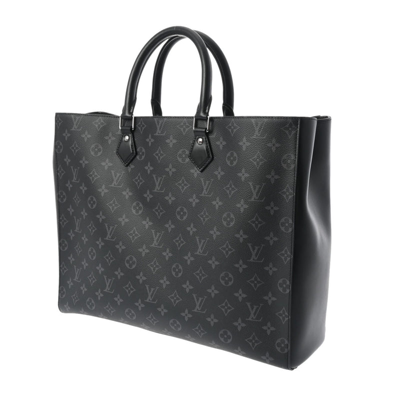 LOUIS VUITTON ルイヴィトン モノグラムエクリプス グランサック 黒/グレー M44733 メンズ モノグラムキャンバス トートバッグ 新同 中古 銀蔵