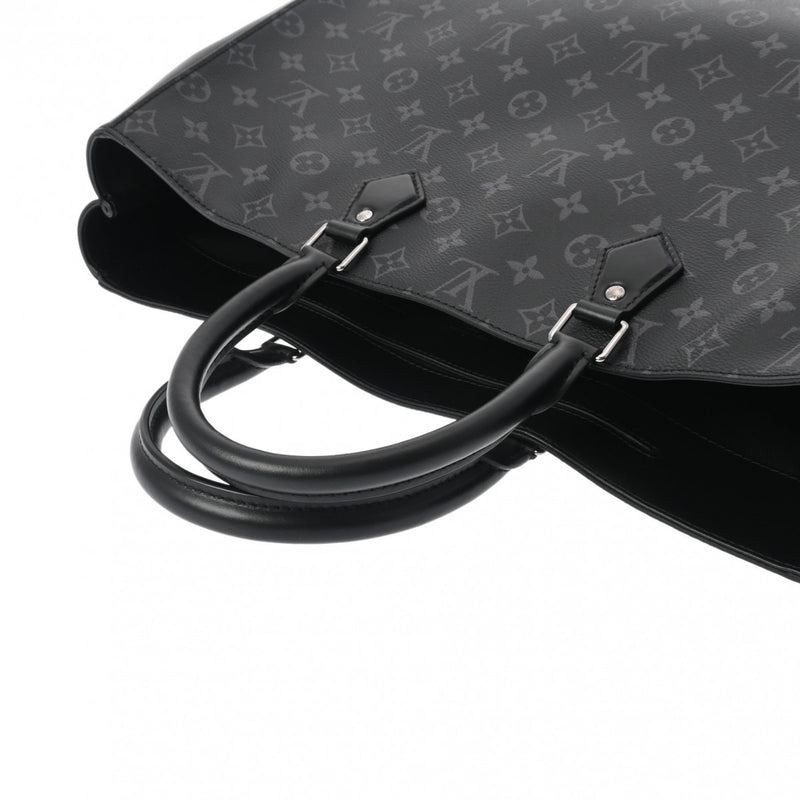 LOUIS VUITTON ルイヴィトン モノグラムエクリプス グランサック 黒/グレー M44733 メンズ モノグラムキャンバス トートバッグ 新同 中古 銀蔵