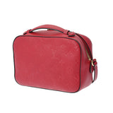 LOUIS VUITTON ルイヴィトン モノグラムアンプラント サントンジュ 赤 M44606 レディース レザー ショルダーバッグ ABランク 中古 銀蔵
