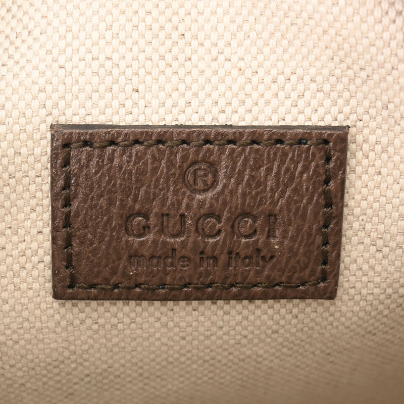 GUCCI グッチ GGマーモント オフィディア ショルダーバッグ ベージュ 735403 レディース PVC ショルダーバッグ Aランク 中古 銀蔵