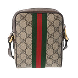 GUCCI グッチ GGマーモント オフィディア ショルダーバッグ ベージュ 735403 レディース PVC ショルダーバッグ Aランク 中古 銀蔵