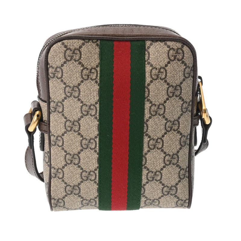 GUCCI グッチ GGマーモント オフィディア ショルダーバッグ ベージュ 735403 レディース PVC ショルダーバッグ Aランク 中古 銀蔵