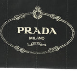 PRADA プラダ カナパ ミニ ハンドバッグ 黒 ゴールド金具 - レディース キャンバス トートバッグ ABランク 中古 銀蔵