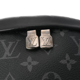 LOUIS VUITTON ルイヴィトン モノグラムエクリプス ディスカバリー バムバッグ 黒 /グレー M44336 メンズ モノグラムエクリプスキャンバス ボディバッグ Aランク 中古 銀蔵