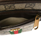 GUCCI グッチ オフィディア  ベージュ 598127 レディース PVC ショルダーバッグ Aランク 中古 銀蔵