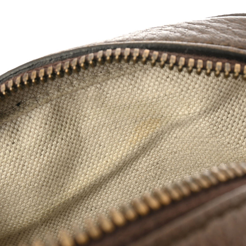 GUCCI グッチ オフィディア  ベージュ 598127 レディース PVC ショルダーバッグ Aランク 中古 銀蔵