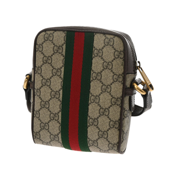 GUCCI グッチ オフィディア  ベージュ 598127 レディース PVC ショルダーバッグ Aランク 中古 銀蔵