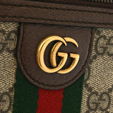 GUCCI グッチ オフィディア  ベージュ 598127 レディース PVC ショルダーバッグ Aランク 中古 銀蔵