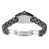 シャネル J12 33mm 12Pダイヤ H1625 ブラックラッカー/ダイヤモンド レディース 腕時計 クォーツ 中古 銀蔵