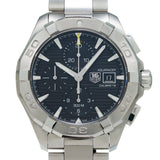 TAG HEUER タグホイヤー カレラ クロノグラフ CAY2110.BA0927 メンズ SS 腕時計 自動巻き 黒文字盤 Aランク 中古 銀蔵