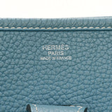 HERMES エルメス エヴリン3 PM  ブルージーン パラジウム金具 - □P刻印(2012年頃) レディース トリヨンクレマンス ショルダーバッグ ABランク 中古 銀蔵